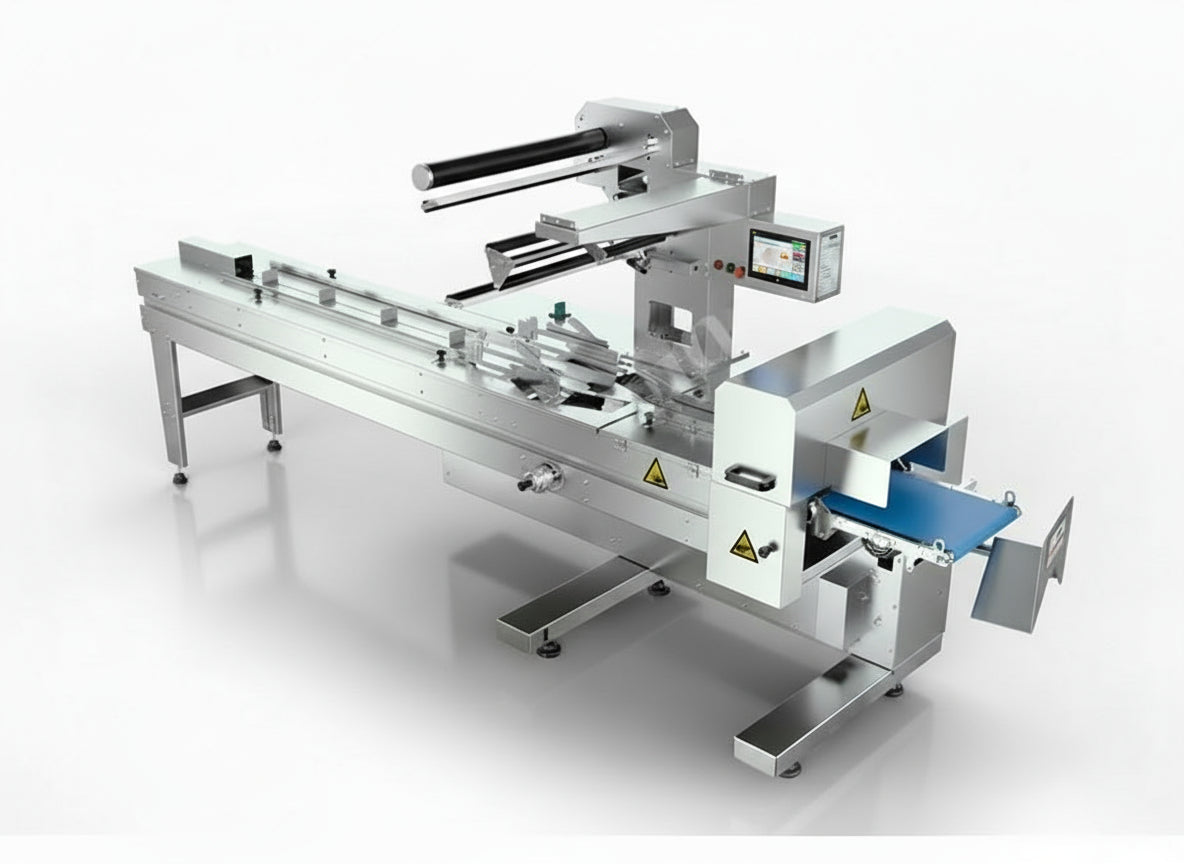 doner machine for packaging on a white background