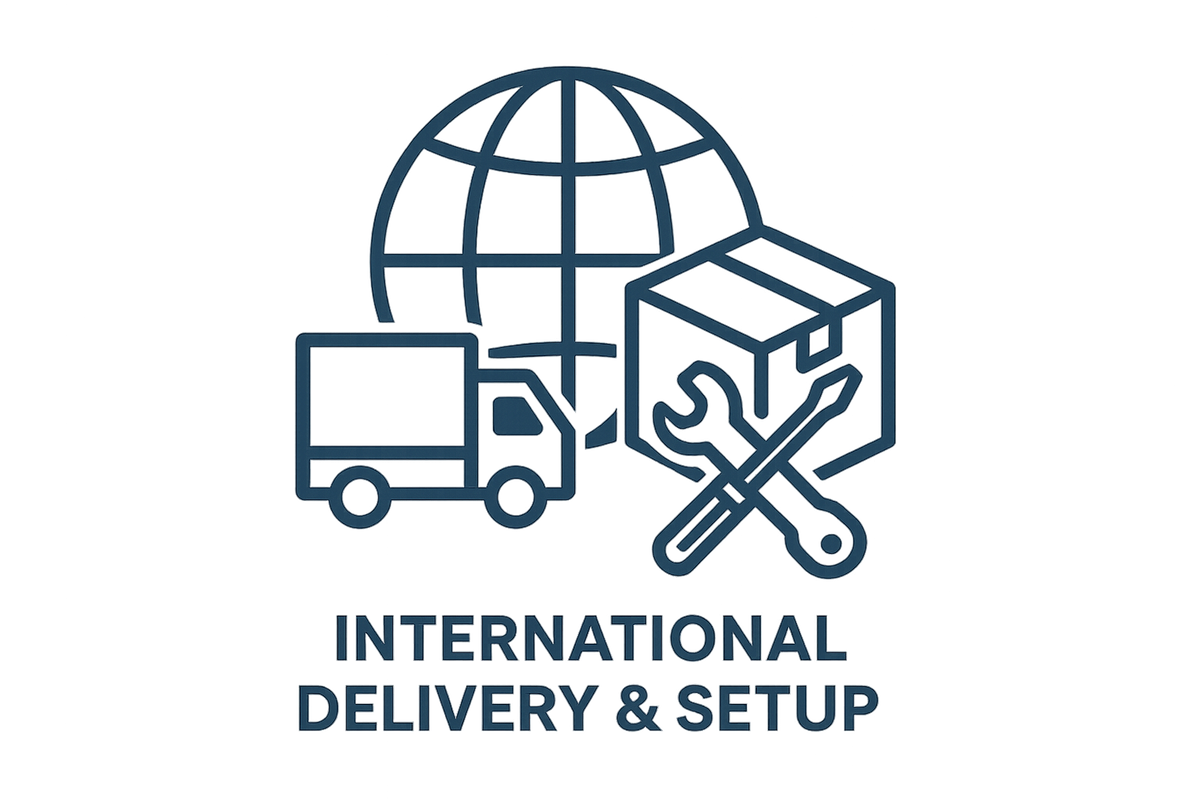 International Delivery & Setup Icon